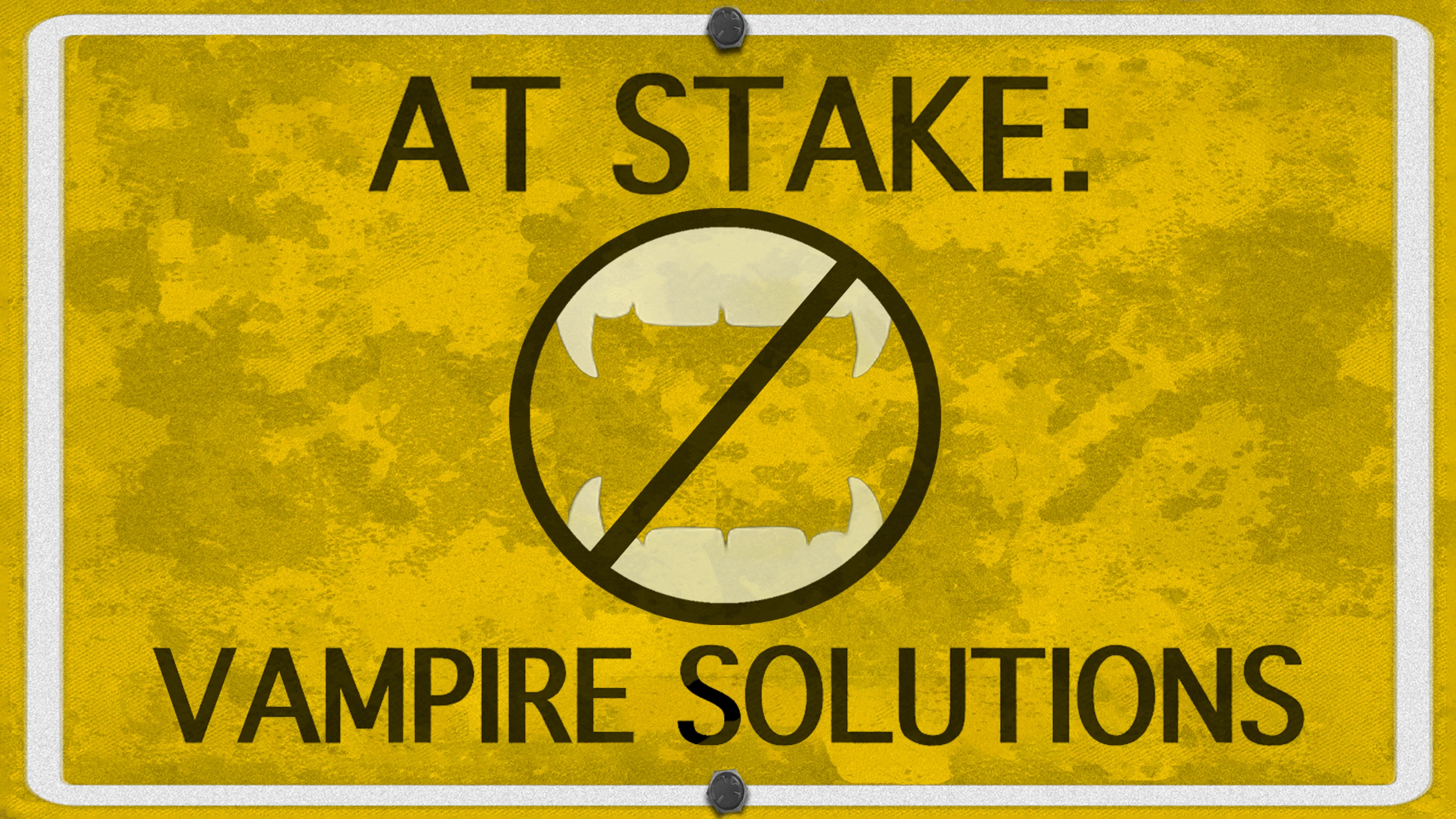 At Stake: Vampire Solutions poster